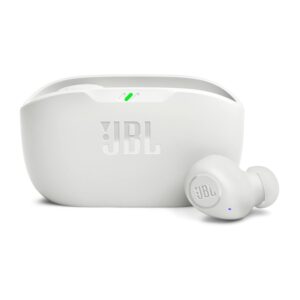 JBL Wave Buds in-Ear Earbuds (TWS) with Mic (White)