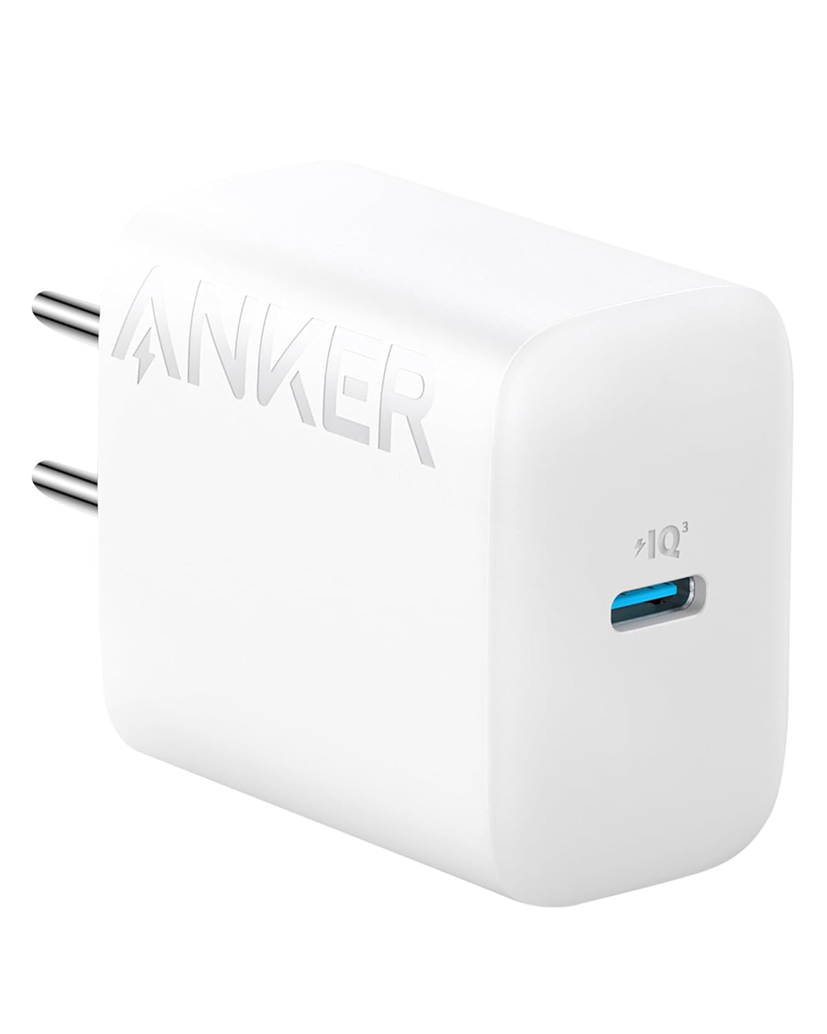 Anker 20W Type C Ultra-Fast Charger (White/Cable Not Included)