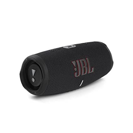 JBL Charge 5, Wireless Portable Bluetooth Speaker Pro Sound, 20 Hrs Playtime, Powerful Bass Radiators, Built-in 7500mAh Powerbank, PartyBoost, IP67 Water & Dustproof (Without Mic, Black)