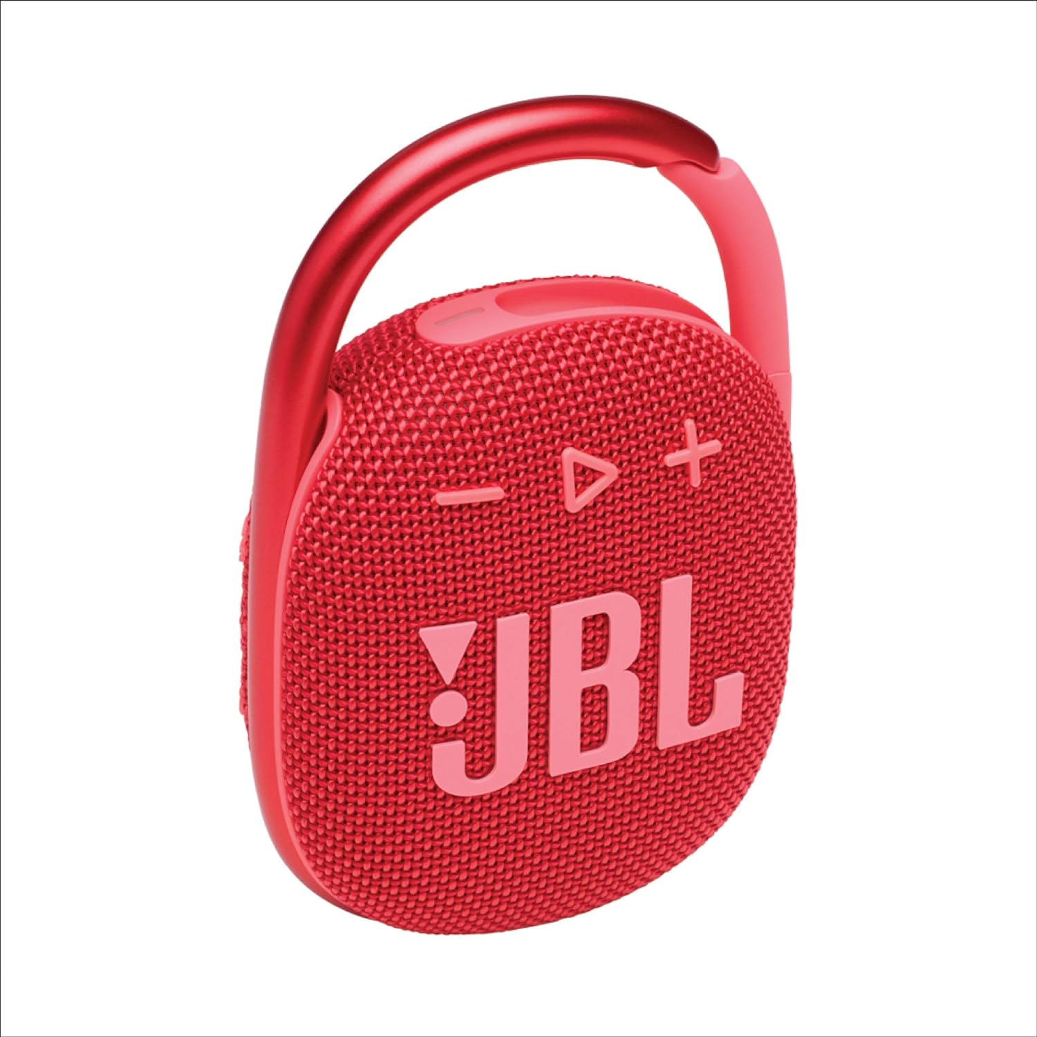 JBL Clip 4, Wireless Ultra Portable Bluetooth Speaker,(Without Mic,Red)