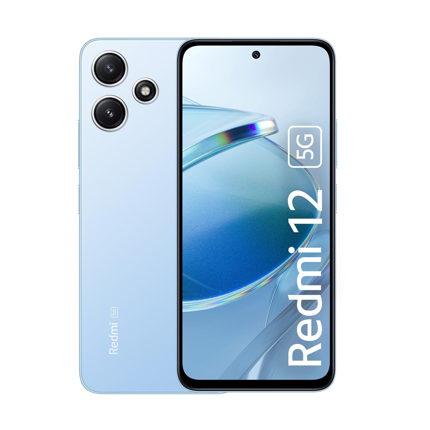 Redmi 12 5G Dual Sim (4 GB RAM, 128 GB ROM, Pastel Blue)
