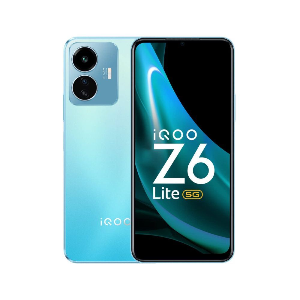 iQOO Z6 Lite 5G (Stellar Green, 6GB RAM, 128GB Storage)