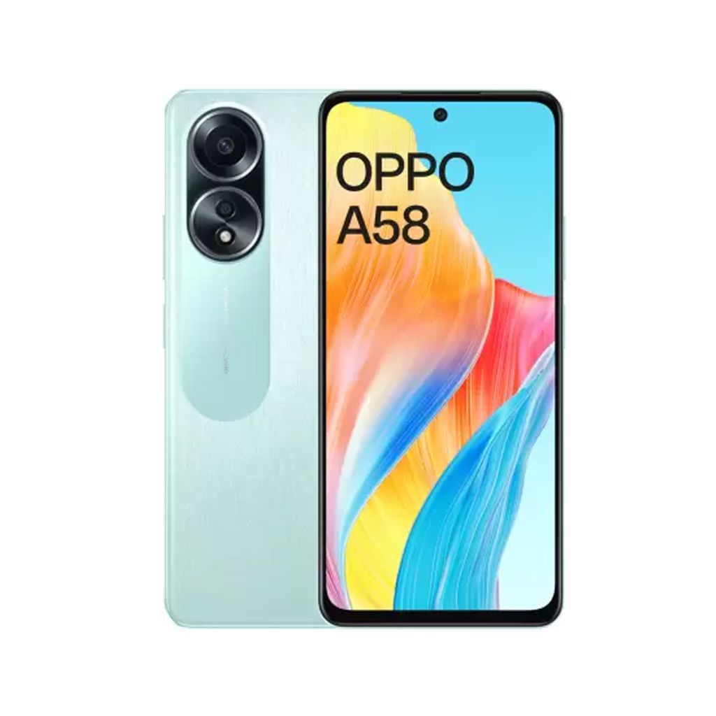 Oppo A Series A58 4G Dual Sim Smartphone (6GB RAM, 128GB Storage)
