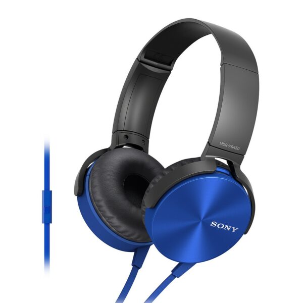 Sony Extra Bass MDR-XB450AP On-Ear Wired Headphones with Mic