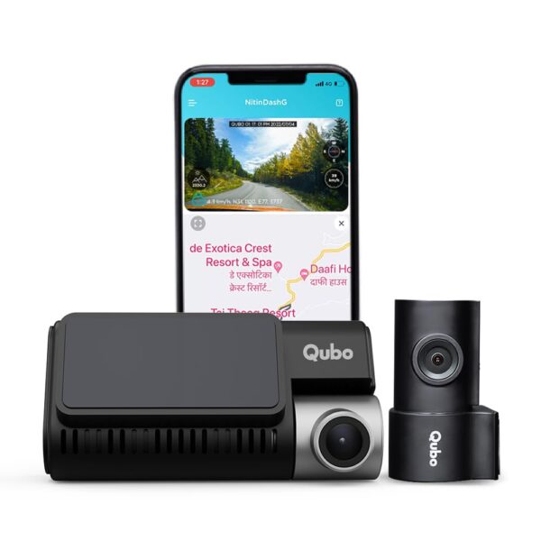 Qubo Car Dash Camera Pro 3K