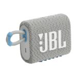 JBL Go 3 Eco: Portable Bluetooth Speaker – White