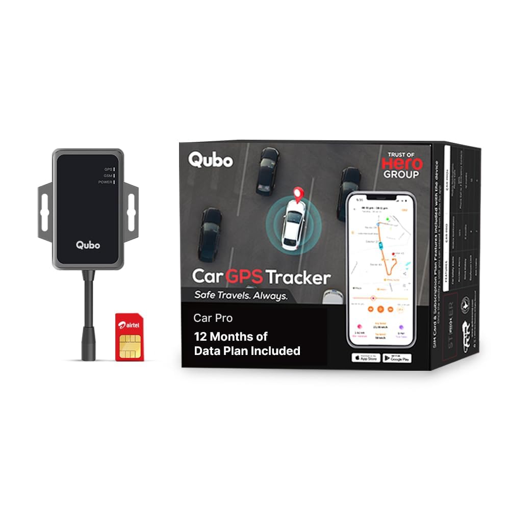 Qubo Wired Car GPS Tracker from Hero Group