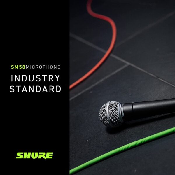 Shure SM58-LC Cardioid Vocal Microphone